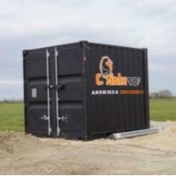 Opslagcontainer,Schaftwagen,te huur.