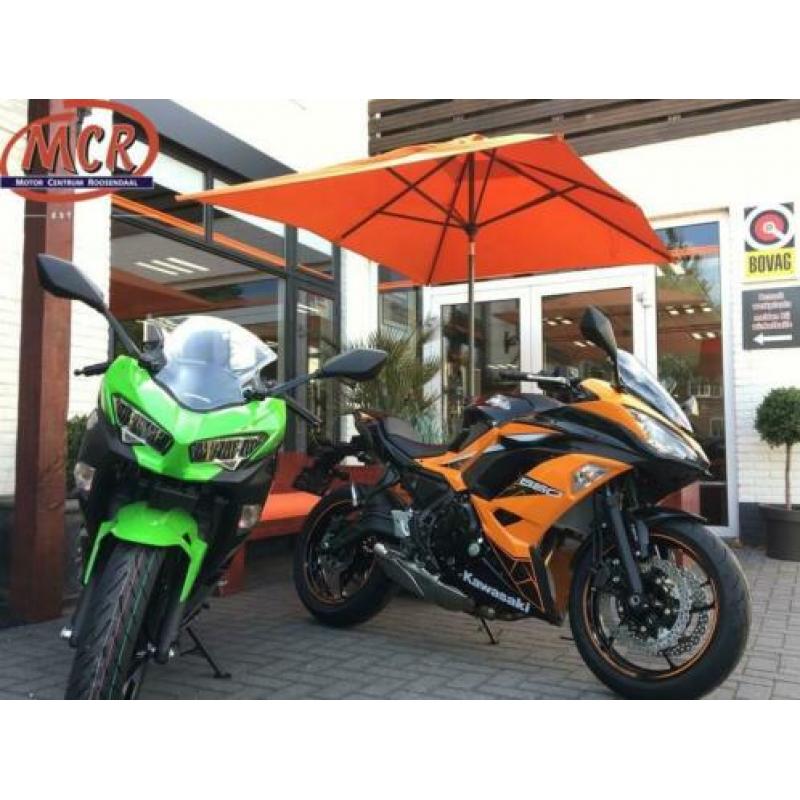 KAWASAKI NINJA 650 SE nieuw! en groen met KORTING!