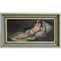 La maja desnuda naar Francisco Goya