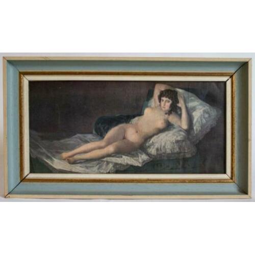 La maja desnuda naar Francisco Goya