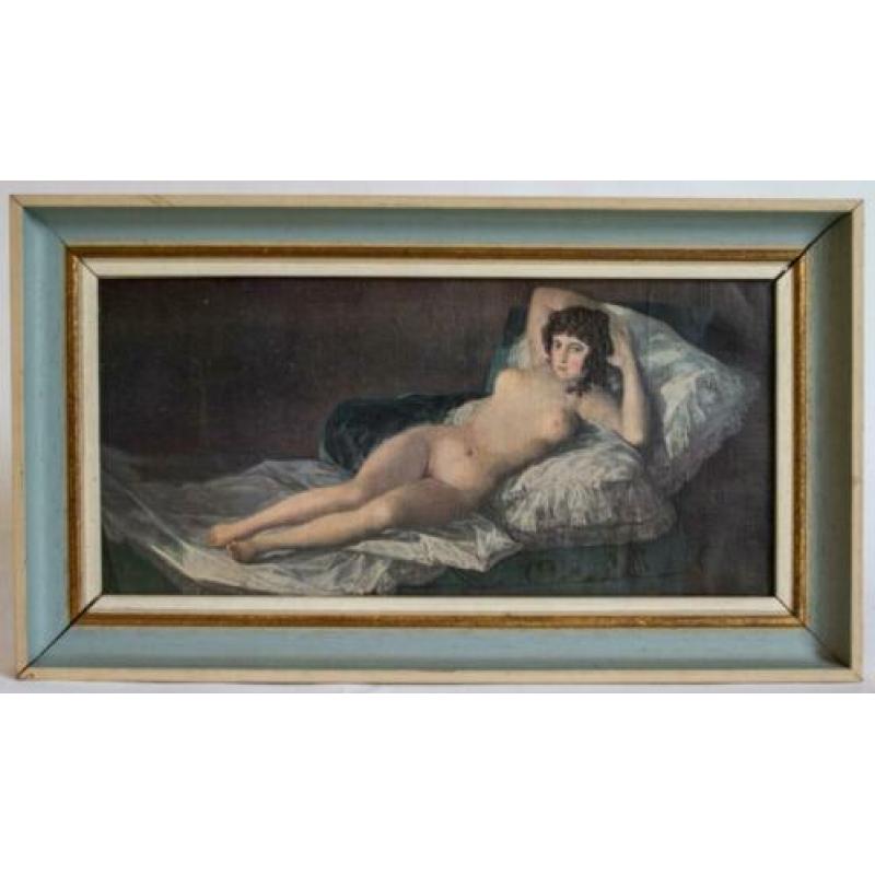 La maja desnuda naar Francisco Goya