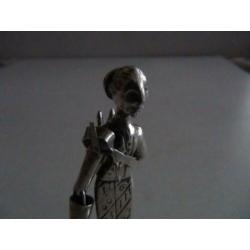 Miniatuur zilver AR11 vrouw emmers zilveren miniaturen