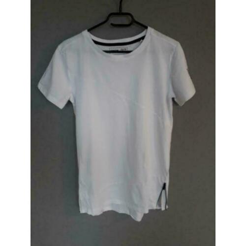 Wit shirt met ritsen Chapter Young - 170/176