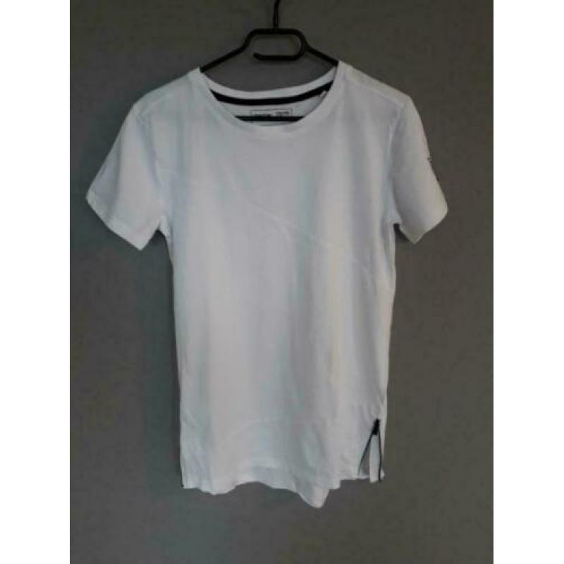 Wit shirt met ritsen Chapter Young - 170/176