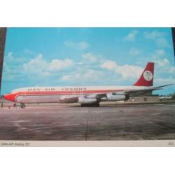 Dan Air London 3 ansichtkaarten.