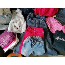 zgan en gebruikt meisjes kleding maat 110 116