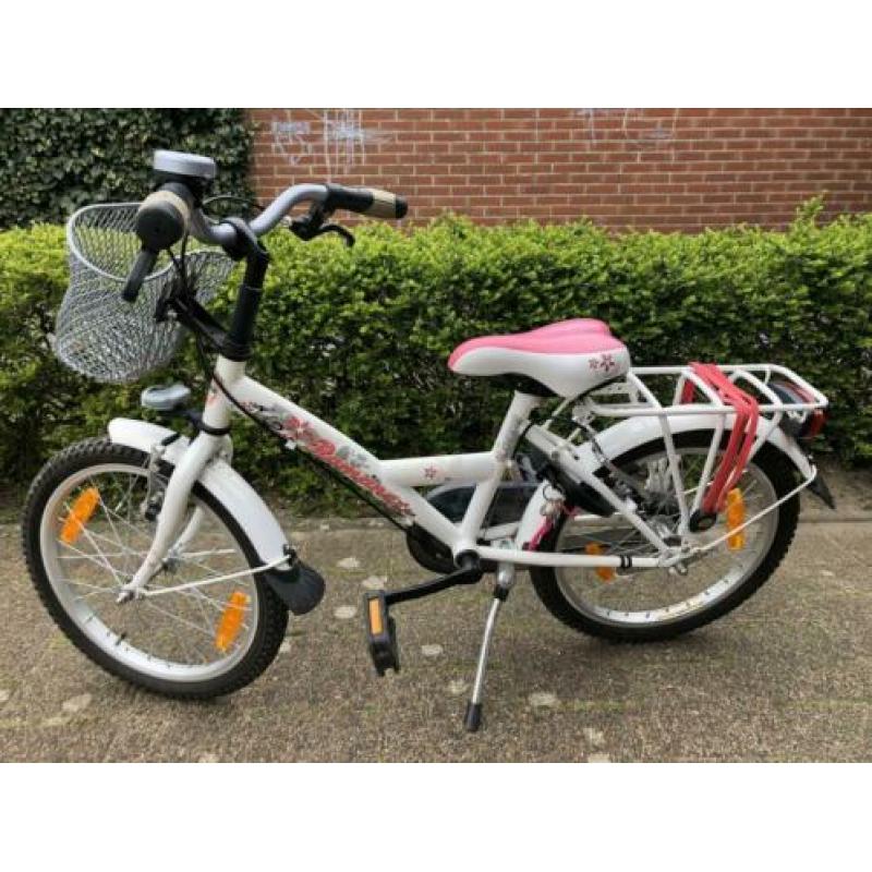 Meisjesfiets 18inch Loekie