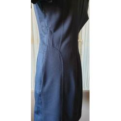 Donkerblauwe Strenesse bleu polojurk maat 42