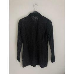 Intimisimi kanten vestje top blouse zwart M