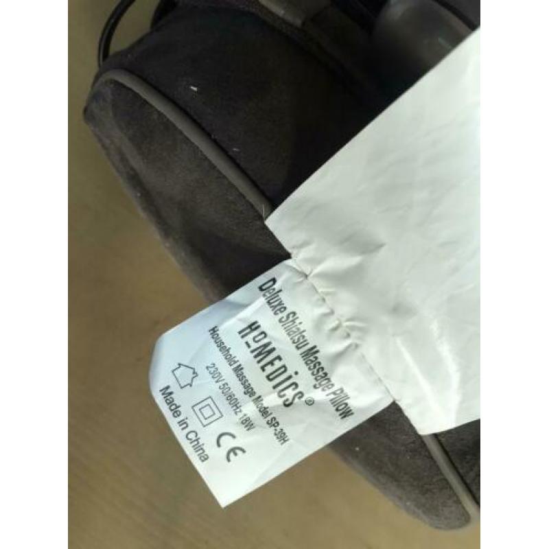 homedics deluxe shiatsu massage pillow sp 39h