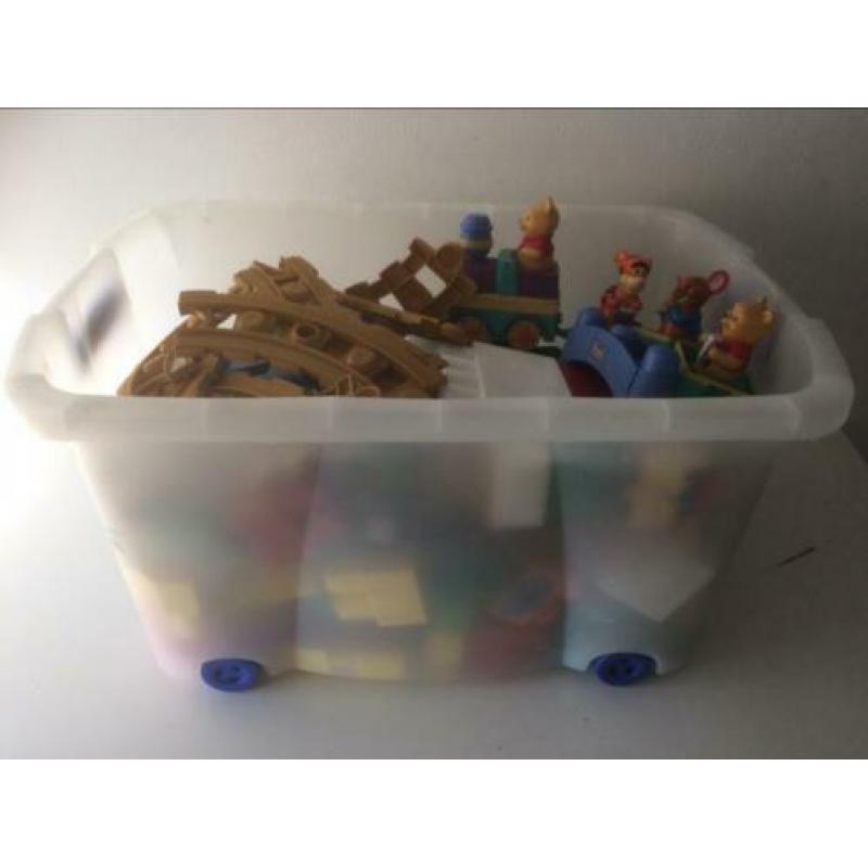 Megablocks incl trein winnie
