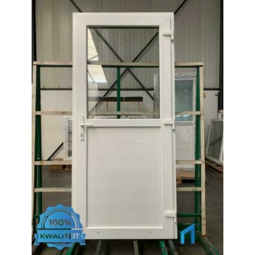 1/2 GLAS COMPLETE KUNSTSTOF DEUR MET KOZIJN 90x204