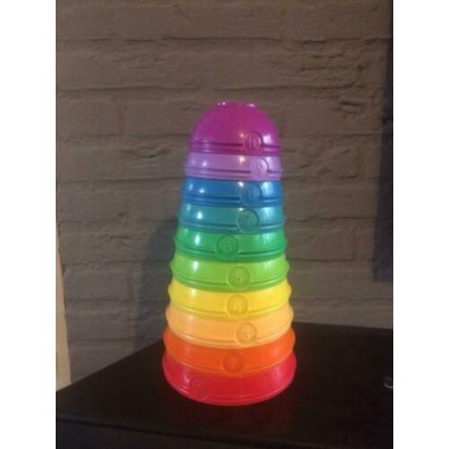 Stapel en rolbekers fisher price