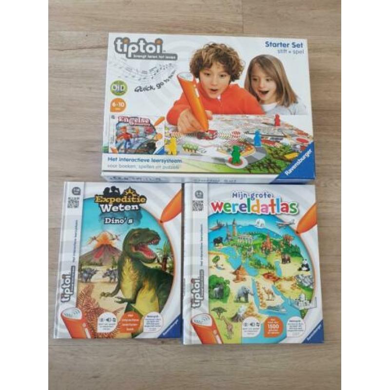 tiptoi startersset Engelse detective met 2 boeken