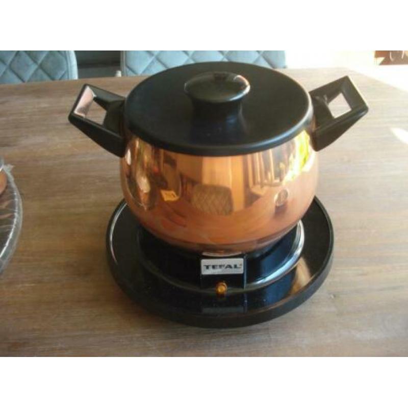 NIEUW Tefal Fonduestel, Electr.met Thermostaat+Onderblad