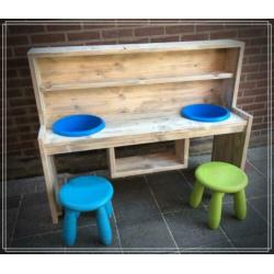 modderkeuken zandtafel speeltafel keukentje