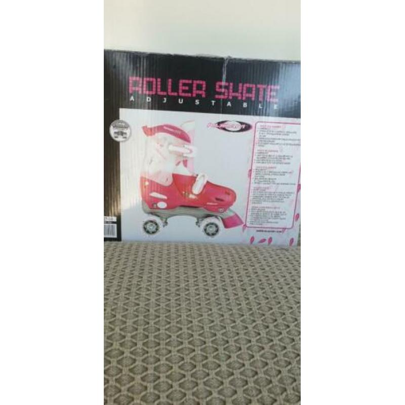 Verstelbare rolschaatsen incl bescherming