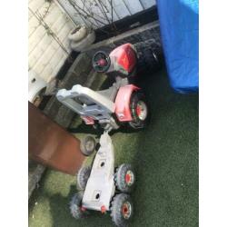 Tractor met aanhanger