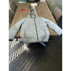 Zgan Korte Damesjas metalic blue maat 42