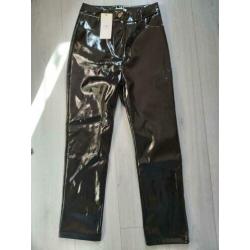 Lakleren broek