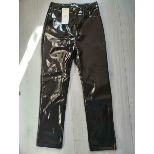 Lakleren broek