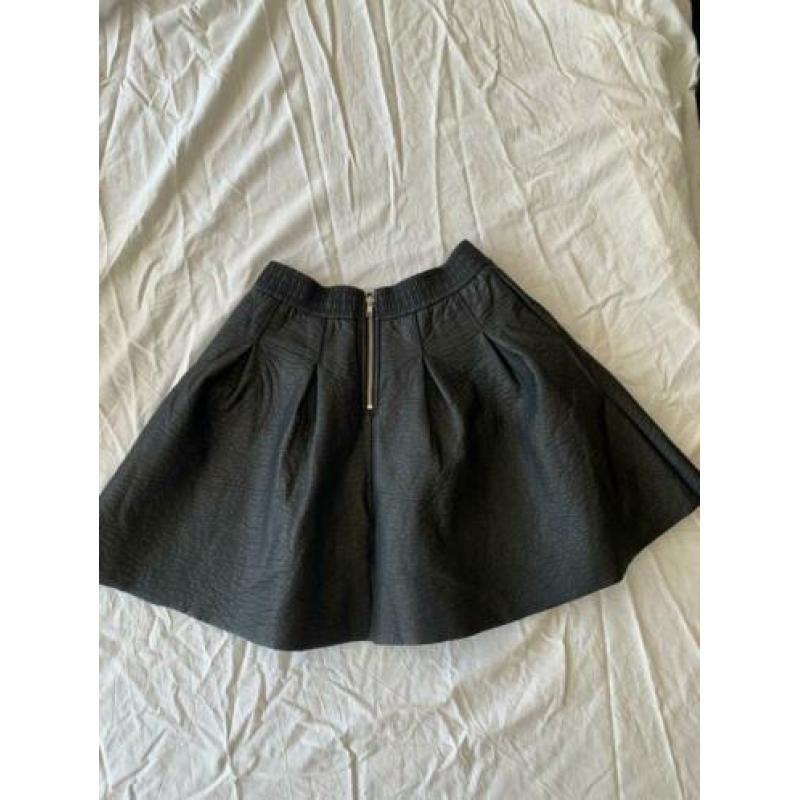 Zwarte plooien rok H&M