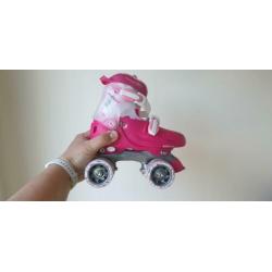 Verstelbare rolschaatsen incl bescherming