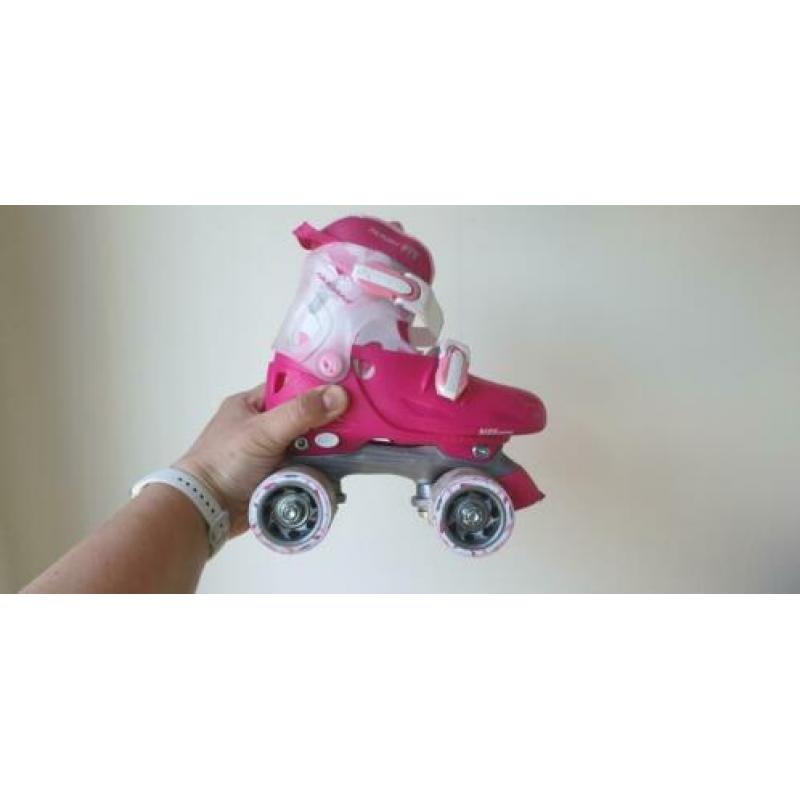 Verstelbare rolschaatsen incl bescherming