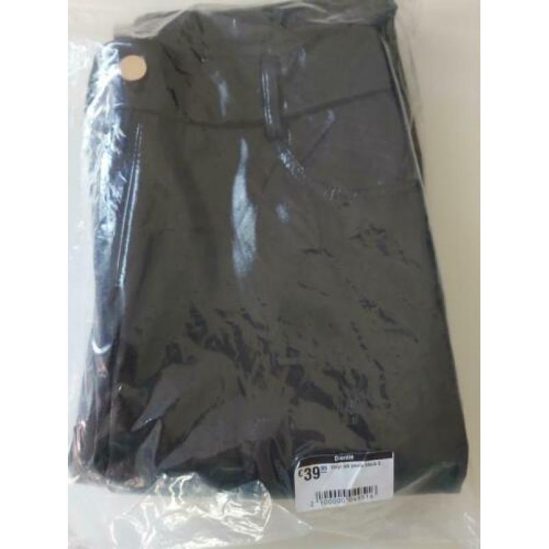Lakleren broek