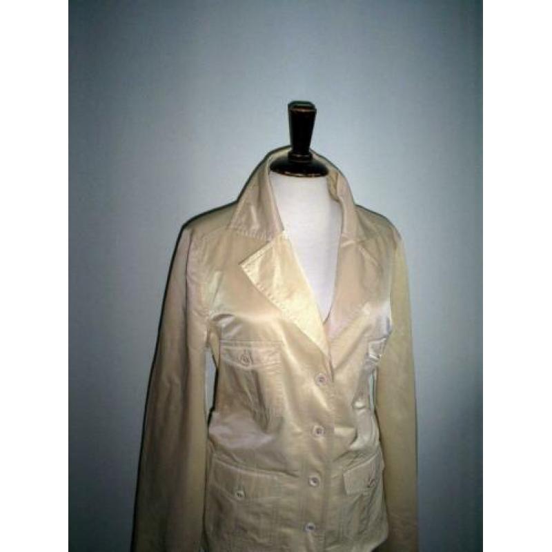 + NIEUW + beige BEAUTIFUL CLOTHING zomerjasje mt. 42