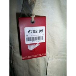 + NIEUW + beige BEAUTIFUL CLOTHING zomerjasje mt. 42
