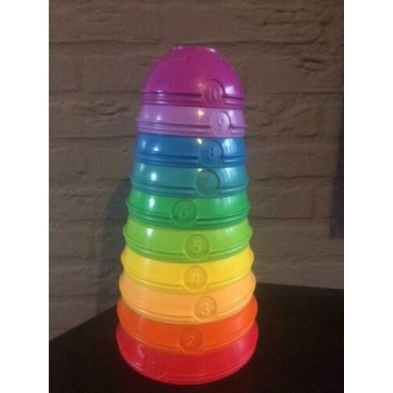 Stapel en rolbekers fisher price