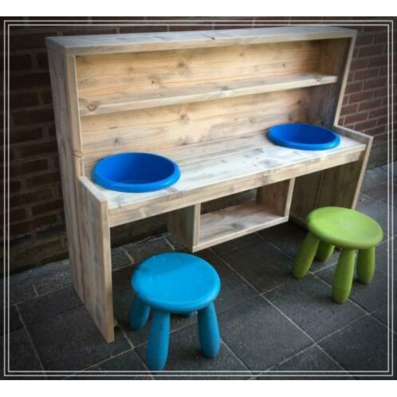 modderkeuken zandtafel speeltafel keukentje