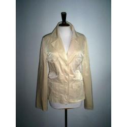 + NIEUW + beige BEAUTIFUL CLOTHING zomerjasje mt. 42