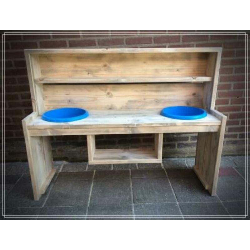 modderkeuken zandtafel speeltafel keukentje