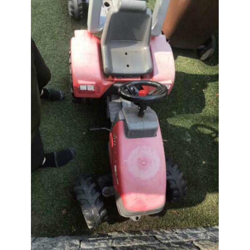 Tractor met aanhanger