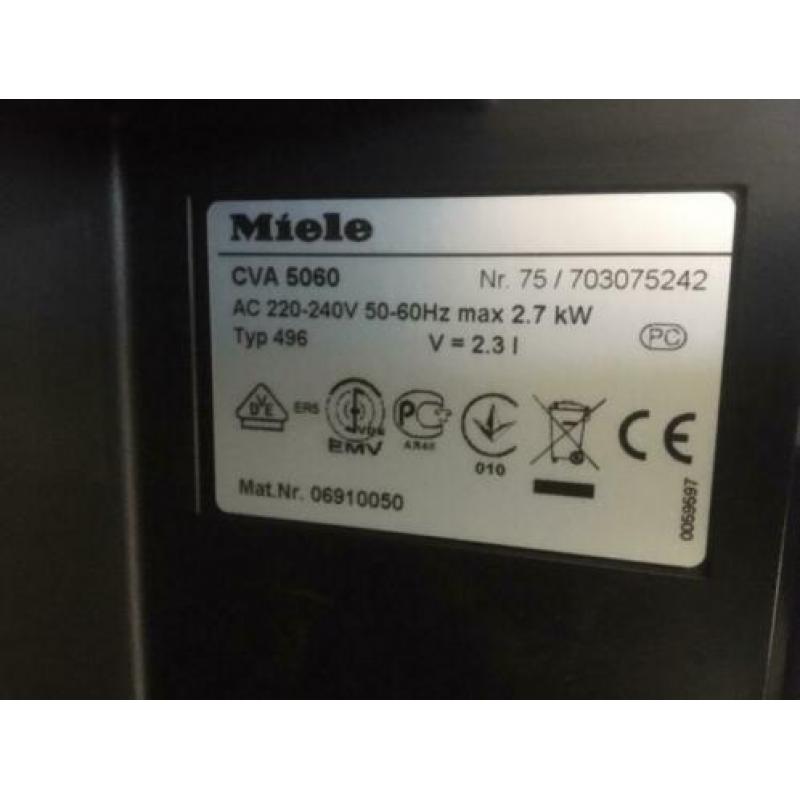 Miele koffiemachine inbouw