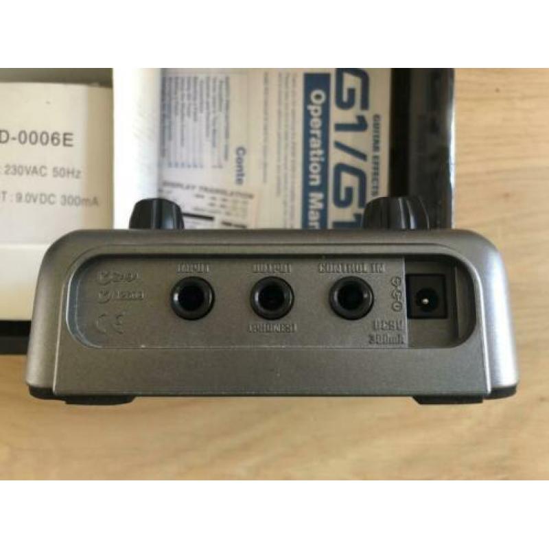 Zoom G1 multi effecten pedaal