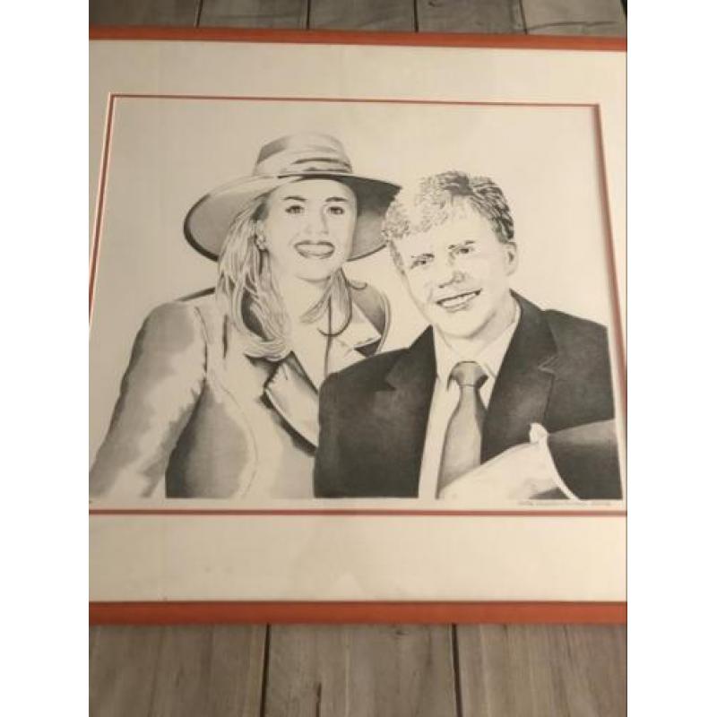 Willem-Alexander en Maxima door Inge Krassenburg