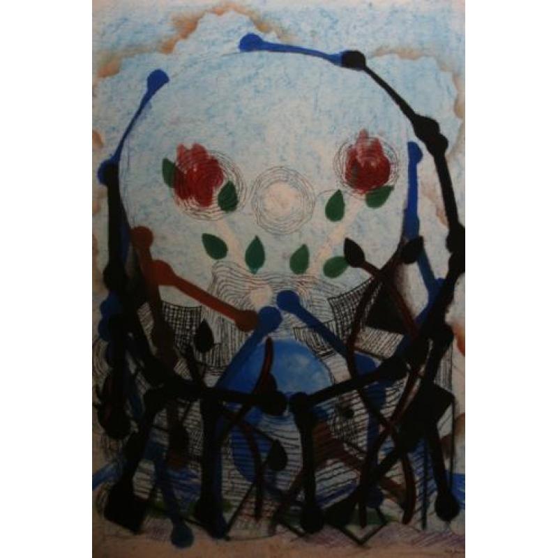 Nour-Edinne Jaram - origineel werk - gemengde techniek