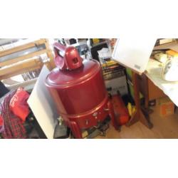 Vintage antiek wasmachine Gerstaureerd