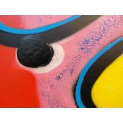 " Kuss " Acrylschilderij van Fabian