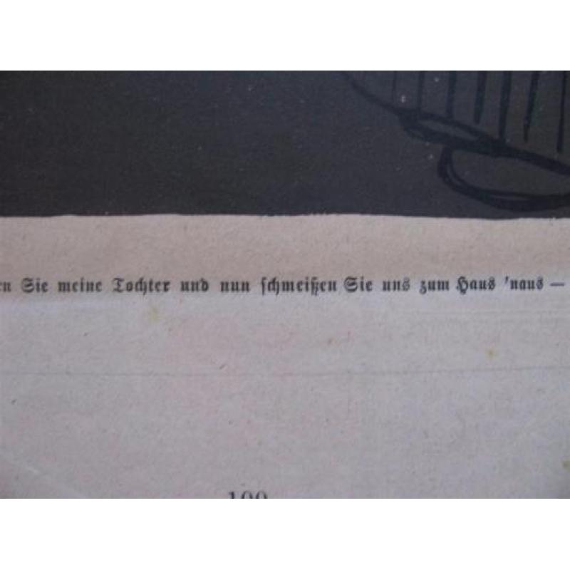 Tekening van Bruno Paul, uit het blad simplicissimus (3)