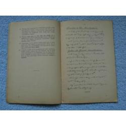Handelsleesboek in verkorte stenografie, met verkortingenli