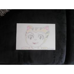 Tekening poes 16