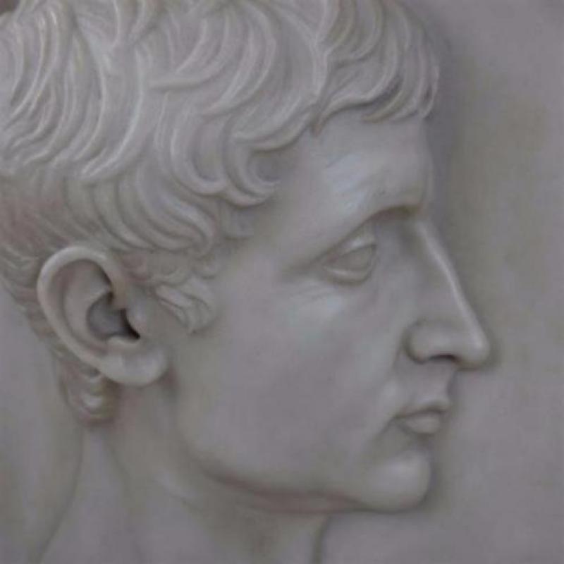 Plaquette met afbeelding uit de Oudheid (2)