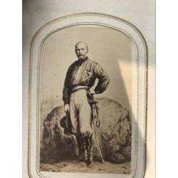Antiek foto album met clomplet colectie uit laat 1800