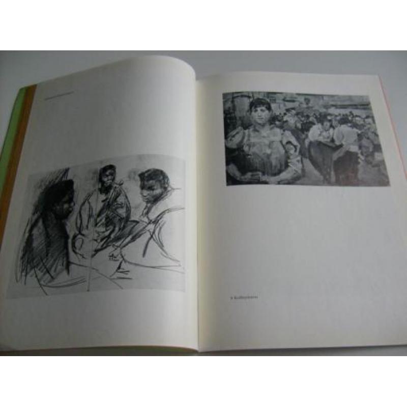 vintage boek jaren50 ISAAC ISRAELS kunst schilderkunst art