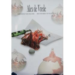 5 mooie academische 'studies' van Alex de Vrede in map