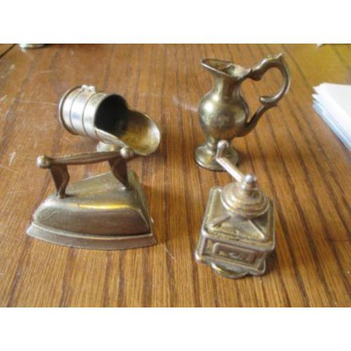 Koperen miniaturen
